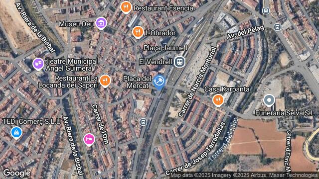 Ubicación de la subastas Subasta de vivienda en EL VENDRELL