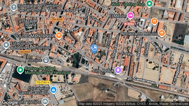 Ubicación de la subastas Subasta de zz parcela 107 manzana 6 ( torrijos) en TORRIJOS