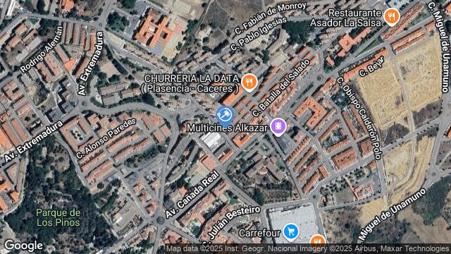 Ubicación de la subastas Subasta de vivienda en PLASENCIA