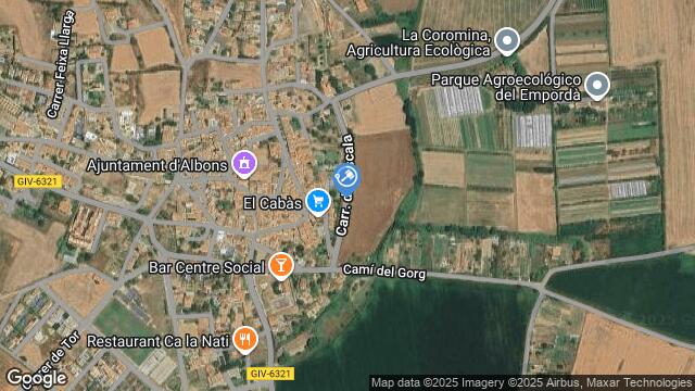 Ubicación de la subastas Subasta de finca rústica en ALBONS