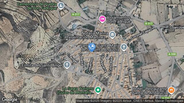 Ubicación de la subastas Subasta de vivienda en PUEBLA DE DON FADRIQUE