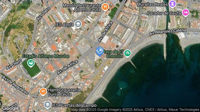 Ubicación de la subastas Subasta de garaje en CEUTA