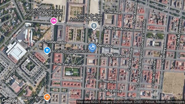 Ubicación de la subastas Subasta de local comercial en ARANJUEZ