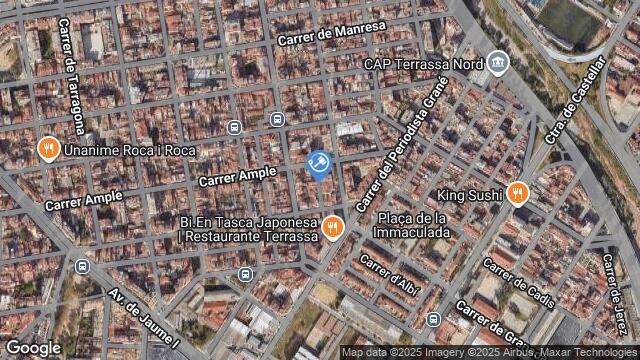 Ubicación de la subastas Subasta de vivienda en Terrassa