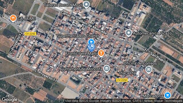 Ubicación de la subastas Subasta de vivienda en MONCOFA