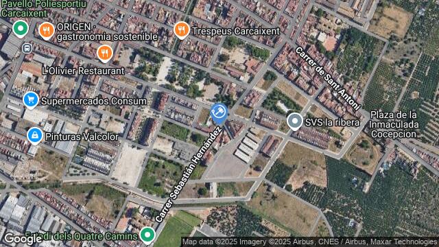 Ubicación de la subastas Subasta de vivienda en CARCAIXENT