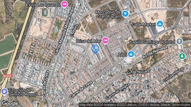 Ubicación de la subastas Subasta de vivienda en SANTA POLA
