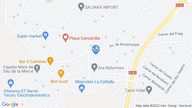 Ubicación de la subastas Subasta de vivienda en VILANOVA I LA GELTRU