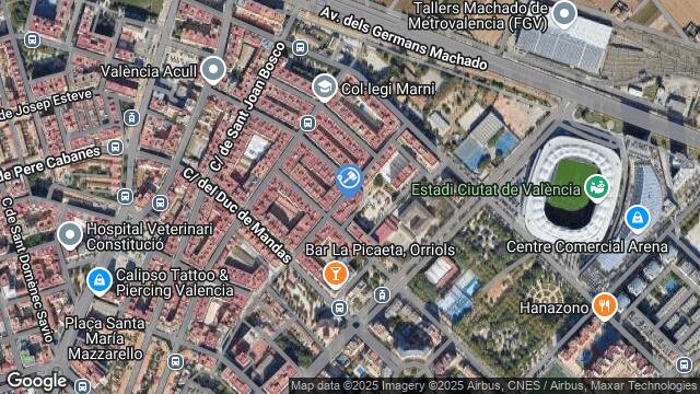 Ubicación de la subastas Subasta de vivienda en VALENCIA