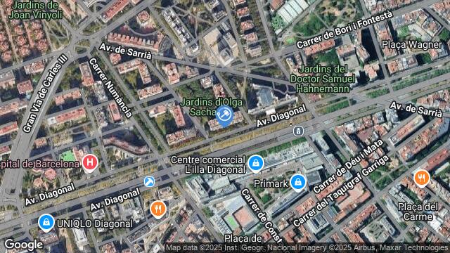 Ubicación de la subastas Subasta de garaje en Barcelona