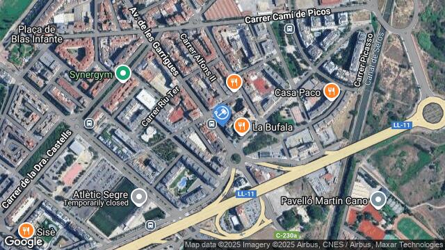 Ubicación de la subastas Subasta de av de les garrigues ( lleida) en LLEIDA