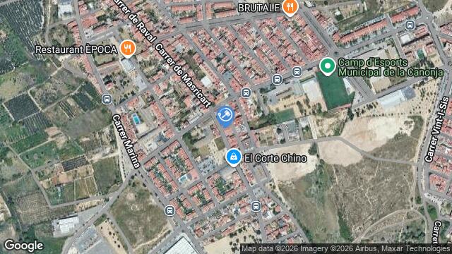 Ubicación de la subastas Subasta de garaje en LA CANONJA