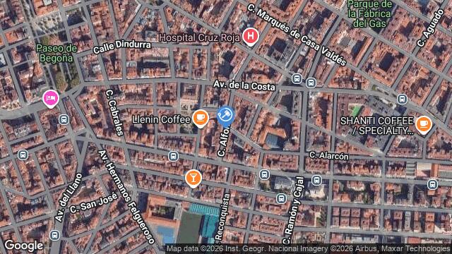Ubicación de la subastas Subasta de vivienda en Gijón