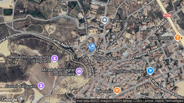 Ubicación de la subastas Subasta de solar en Alguaire