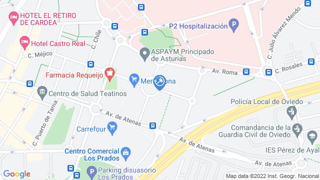 Ubicación de la subastas Subasta de garaje en OVIEDO