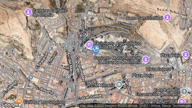 Ubicación de la subastas Subasta de vivienda en ALMERIA