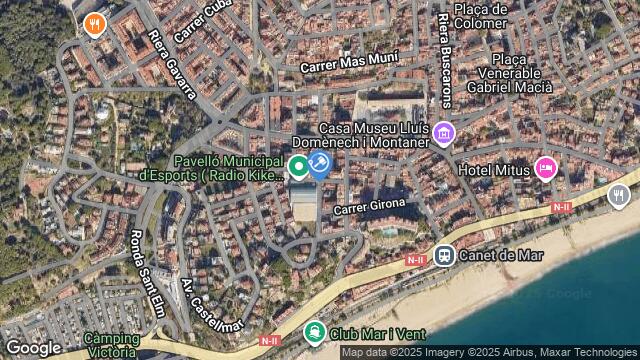 Ubicación de la subastas Subasta de garaje en CANET DE MAR