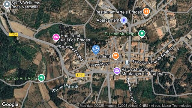 Ubicación de la subastas Subasta de vivienda en Prades