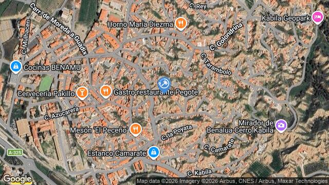 Ubicación de la subastas Subasta de finca 686. trance castaÑo  ( benalua - benalua (granada)) en BENALUA