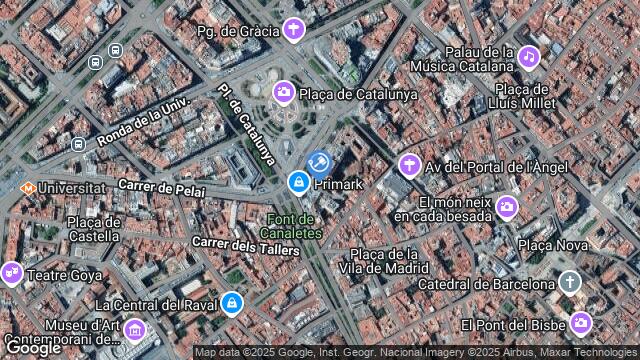 Ubicación de la subastas Subasta de garaje en Barcelona