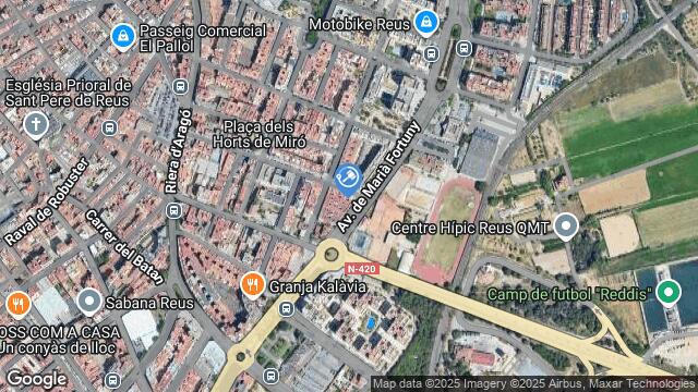 Ubicación de la subastas Subasta de vivienda en Reus