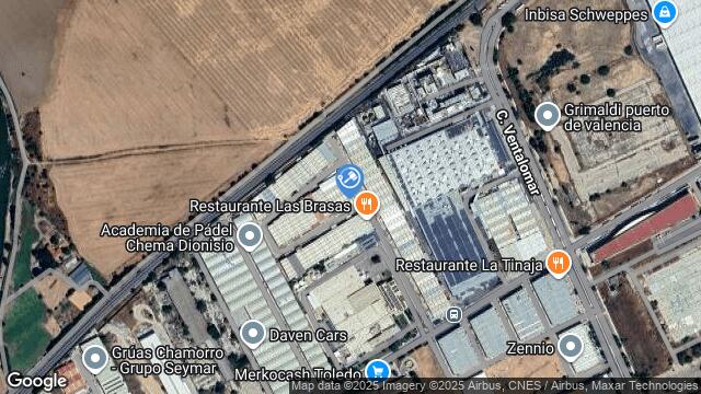 Ubicación de la subastas Subasta de nave industrial en TOLEDO
