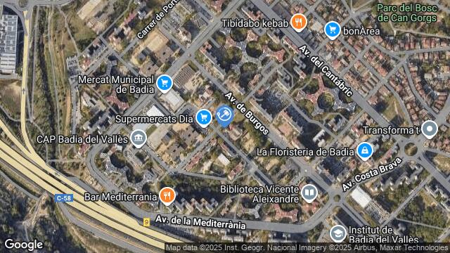 Ubicación de la subastas Subasta de vivienda en Badia del Vallès