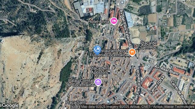 Ubicación de la subastas Subasta de vivienda en COCENTAINA