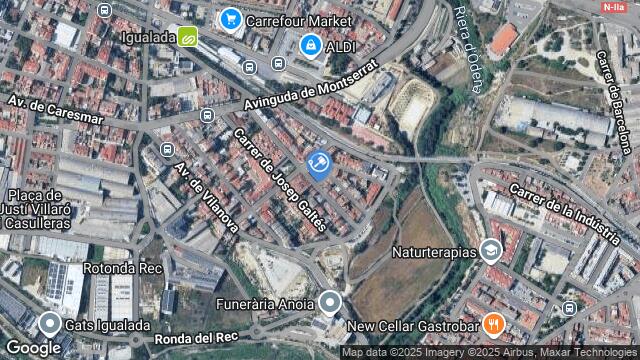 Ubicación de la subastas Subasta de vivienda en Igualada