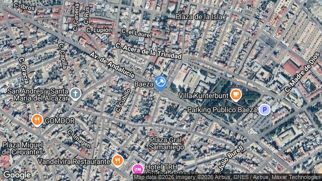 Ubicación de la subastas Subasta de vivienda en BAEZA