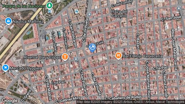 Ubicación de la subastas Subasta de vivienda en Torrevieja