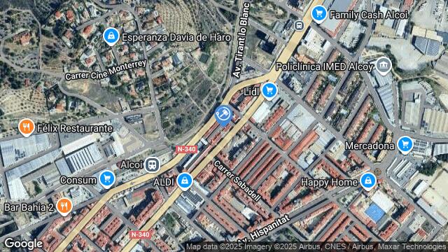 Ubicación de la subastas Subasta de vivienda en ALCOY