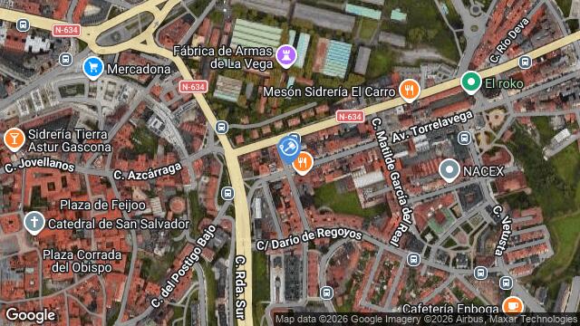 Ubicación de la subastas Subasta de vivienda en OVIEDO
