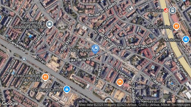 Ubicación de la subastas Subasta de garaje en las rozas