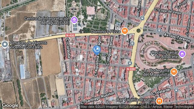 Ubicación de la subastas Subasta de local comercial en ALBACETE
