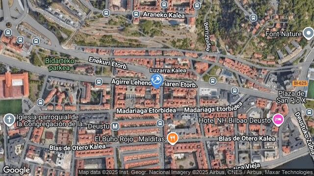 Ubicación de la subastas Subasta de vivienda en Bilbao
