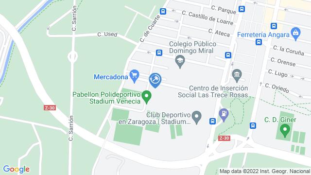 Ubicación de la subastas Subasta de vivienda en ZARAGOZA