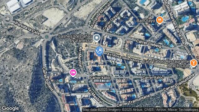 Ubicación de la subastas Subasta de vivienda en VILLAJOYOSA