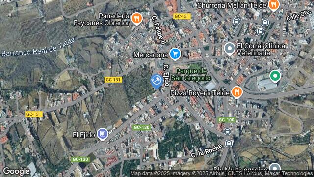 Ubicación de la subastas Subasta de garaje en TELDE