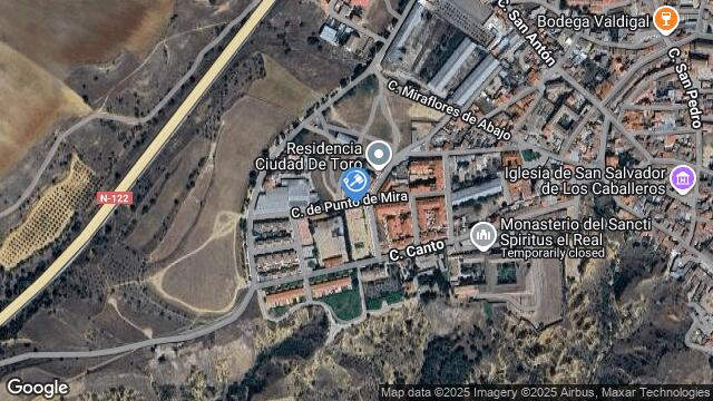 Ubicación de la subastas Subasta de vivienda en TORO