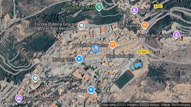 Ubicación de la subastas Subasta de ct cardona ( manresa) en MANRESA