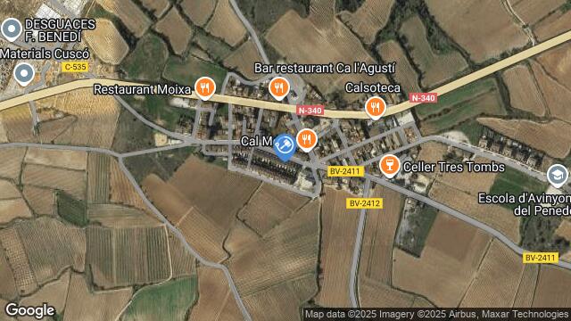 Ubicación de la subastas Subasta de vivienda en Avinyonet del Penedès