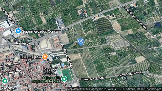 Ubicación de la subastas Subasta de vivienda en Piles
