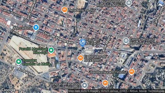 Ubicación de la subastas Subasta de otros en RIBA-ROJA DEL TÚRIA