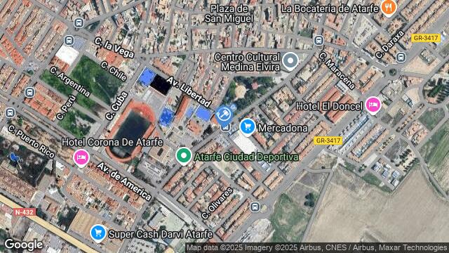 Ubicación de la subastas Subasta de vivienda en ATARFE