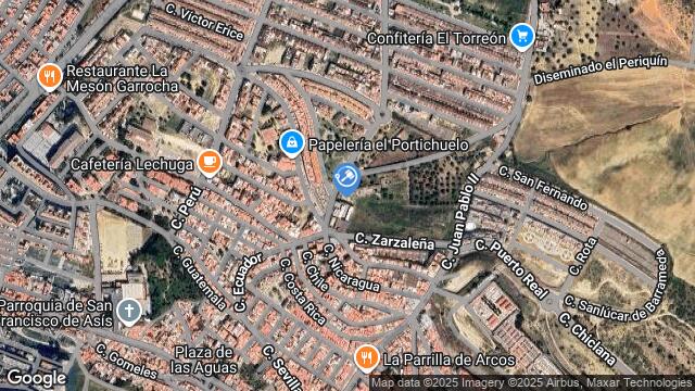 Ubicación de la subastas Subasta de 18978  ( arcos de la frontera) en Cádiz