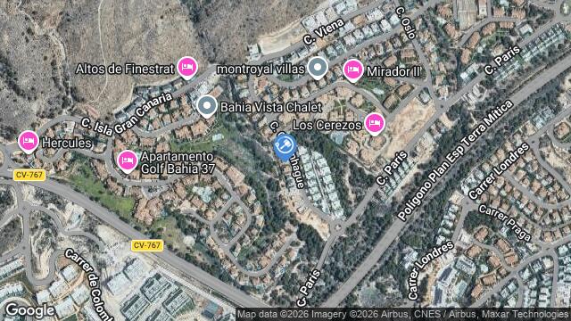 Ubicación de la subastas Subasta de vivienda en FINESTRAT