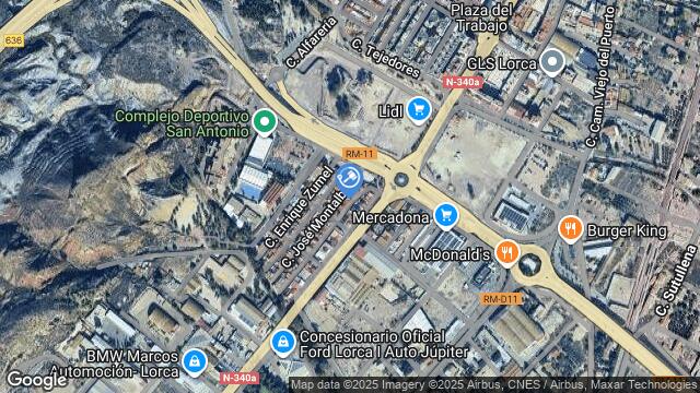 Ubicación de la subastas Subasta de vivienda en Lorca
