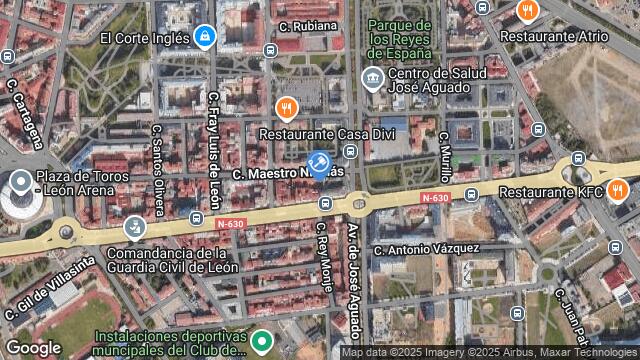 Ubicación de la subastas Subasta de vivienda en LEON