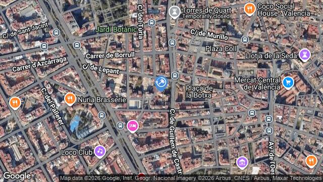 Ubicación de la subastas Subasta de cl juan de mena ( valÈncia) en VALÈNCIA